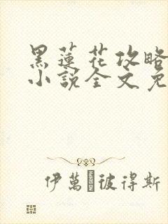 黑莲花攻略手册小说全文免费阅读笔趣阁