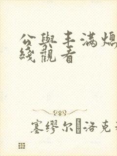 公与丰满熄4在线观看