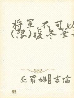 将军,不可以!(限)暖冬笔趣阁免费阅读