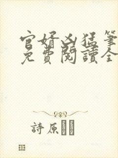 官婿凶猛笔趣阁免费阅读全文