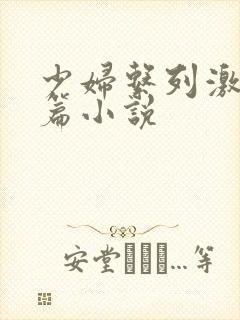 少妇系列激情短篇小说