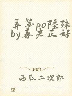 弄筝po陆殊词by春光正好