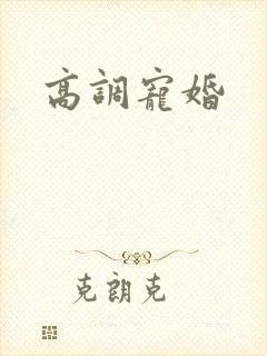 高调宠婚