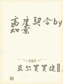 高度契合by洛知意