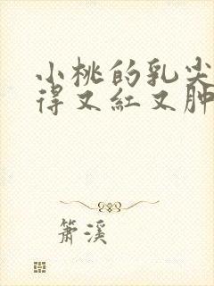 小桃的乳尖被吸得又红又肿