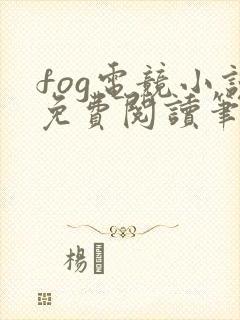 fog电竞小说免费阅读笔趣阁未删减版