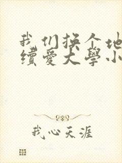我们换个地方继续爱大学小说