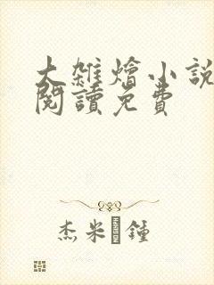 大杂烩小说全集阅读免费