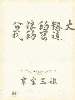 公狼的粗大挺进我的密道