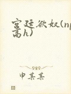 宫廷欲奴(np高h)