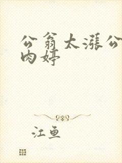 公翁太涨公欲息肉婷