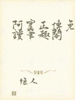 阿宾正传免费阅读笔趣阁