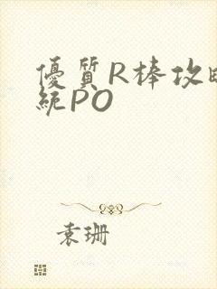 优质R棒攻略系统PO