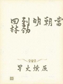 回到明朝当王爷林劲