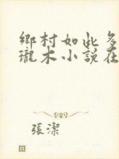 乡村如此多娇玲珑木小说在线阅读