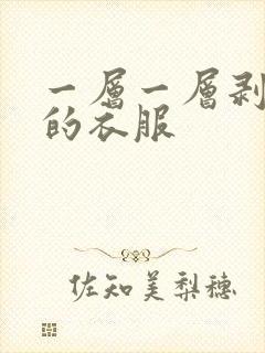 一层一层剥开我的衣服