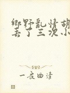 乡野乱情胡秀英丢了三次小说