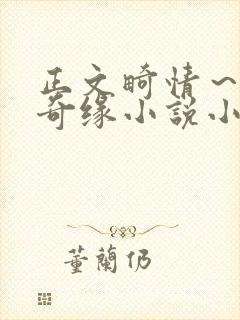 正文畸情～内裤奇缘小说小茹