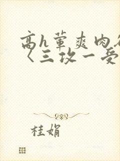 高h荤爽肉欲文〈三攻一受〉视频