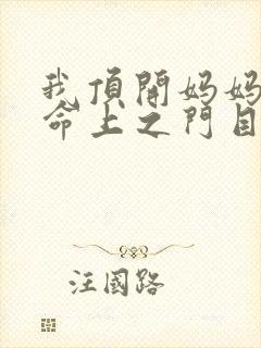 我顶开妈妈的生命上之门目录