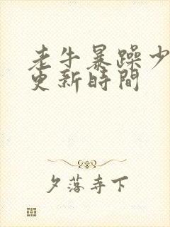 老牛暴躁少女的更新时间