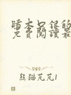 赌木口银的小说免费阅读最新