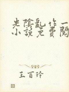 光阴乱作一团的小说免费阅读