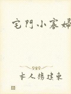 宅门小寡妇