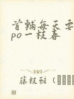 首辅每天要不够po一枝春