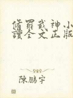 修罗武神小说阅读全文正版