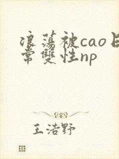 浪荡被cao日常双性np