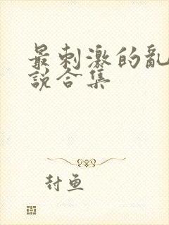 最刺激的乱惀小说合集
