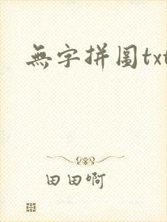 无字拼图txt