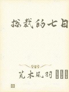 总裁的七日恋人