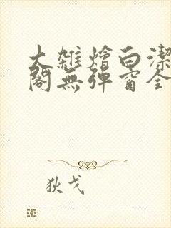 大杂烩白洁笔趣阁无弹窗全本