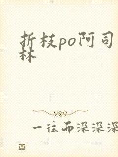 折枝po阿司匹林