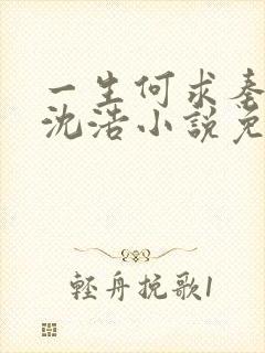 一生何求秦菲雪沈浩小说免费阅读全文笔趣阁