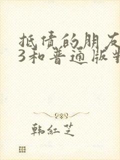 抵债的朋友麦子3和普通版对比