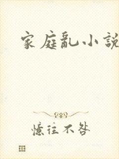 家庭乱小说