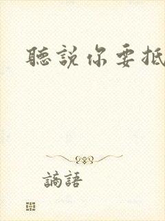 听说你要抵抗我