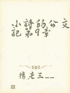 小诗的公交车日记第9章