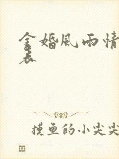 金婚风雨情演员表