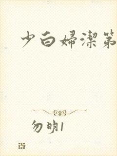 少白妇洁第二部