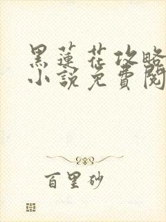 黑莲花攻略手册小说免费阅读