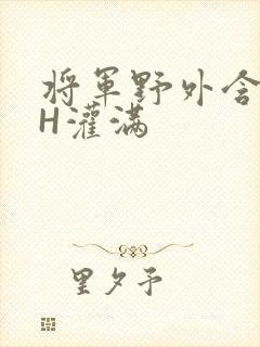 将军野外含公主H灌满