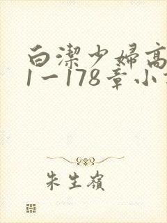 白洁少妇高义第1一178章小说