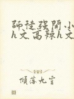 师徒强开小嫩苞h文高辣h文