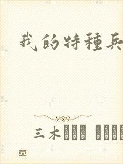 我的特种兵男友
