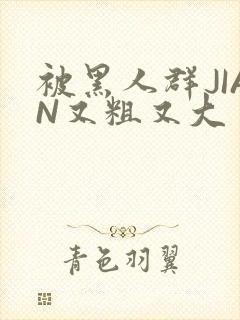 被黑人群JIAN又粗又大