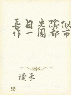 长日光阴似箭乱作一团都市言情